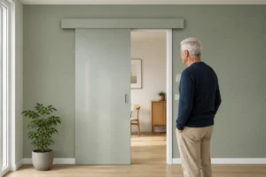 réglementation ouverture porte wc