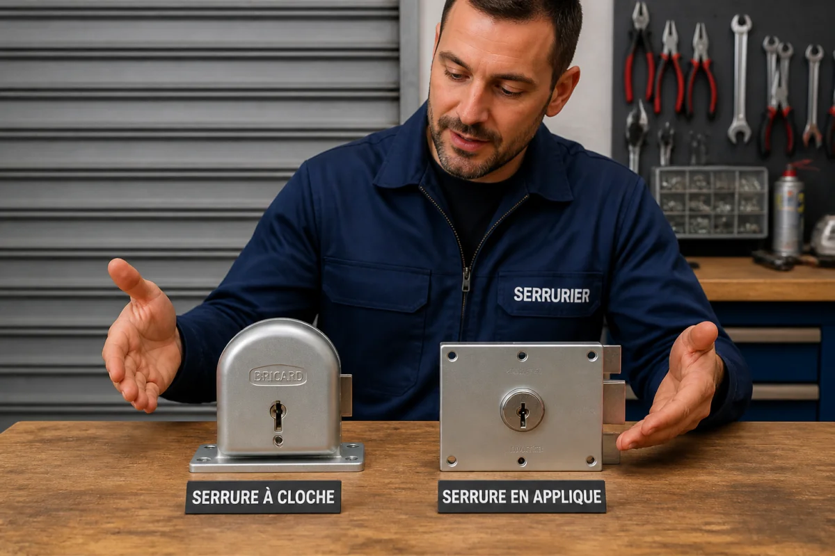 changer serrure rideau metallique