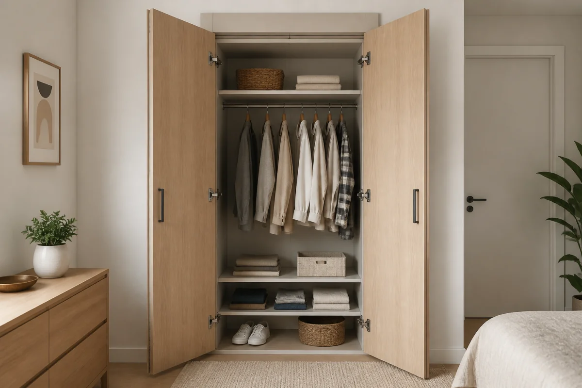 systeme ouverture porte placard