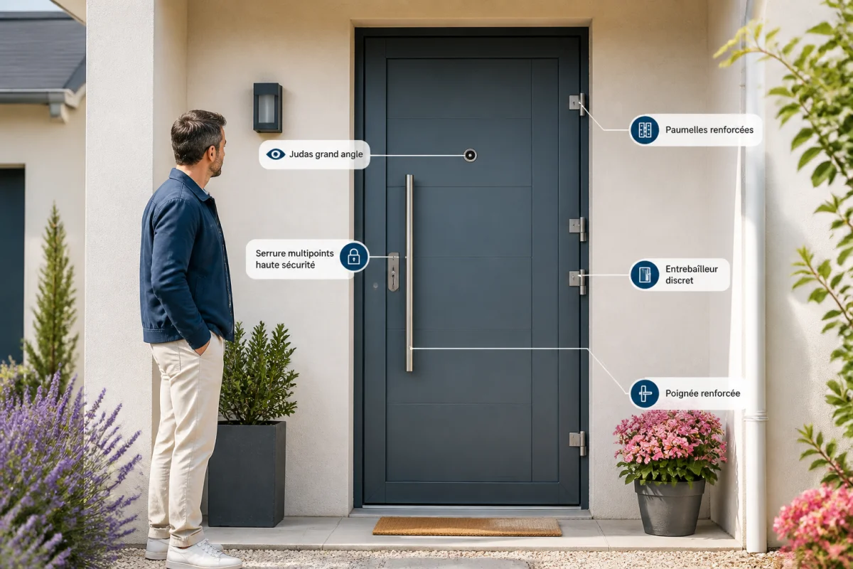 Comment sécuriser une porte d’entrée efficacement