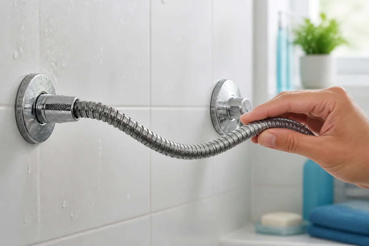 Comment débloquer un flexible de douche